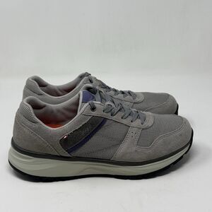 Joya Tony Cloud Sneakers Mens 7 Gray Blue Suede Mesh Ortholite Walking Shoes